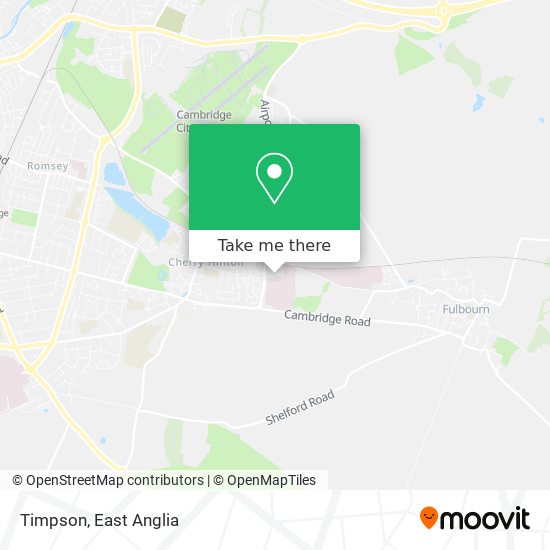 Timpson map