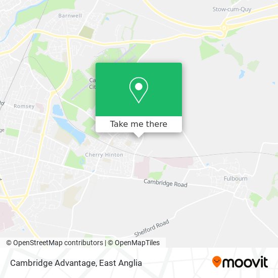 Cambridge Advantage map