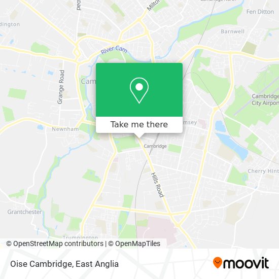 Oise Cambridge map