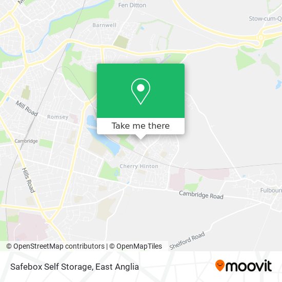 Safebox Self Storage map