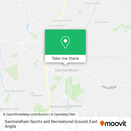 Saxmundham Sports and Recreational Ground map
