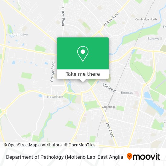 Department of Pathology map