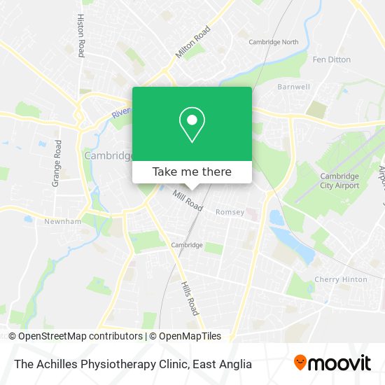 The Achilles Physiotherapy Clinic map