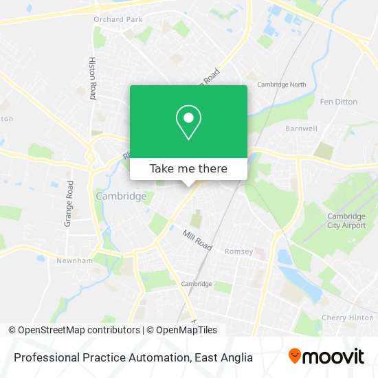 Professional Practice Automation map