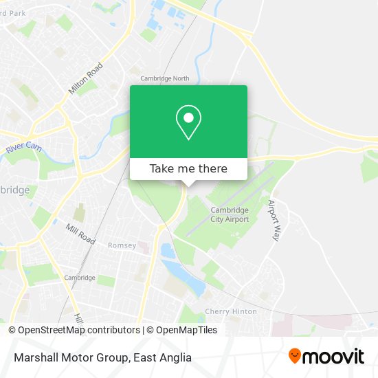 Marshall Motor Group map