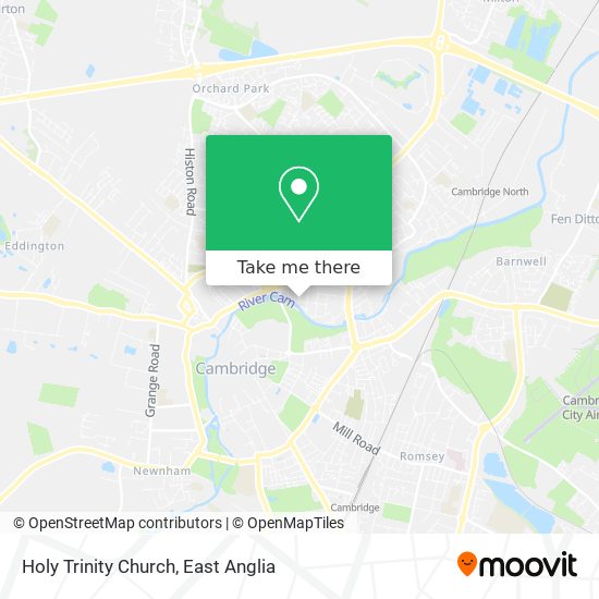 Holy Trinity Church map