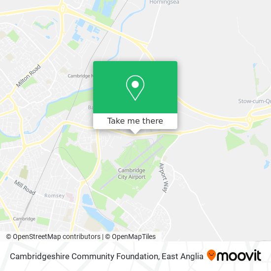Cambridgeshire Community Foundation map