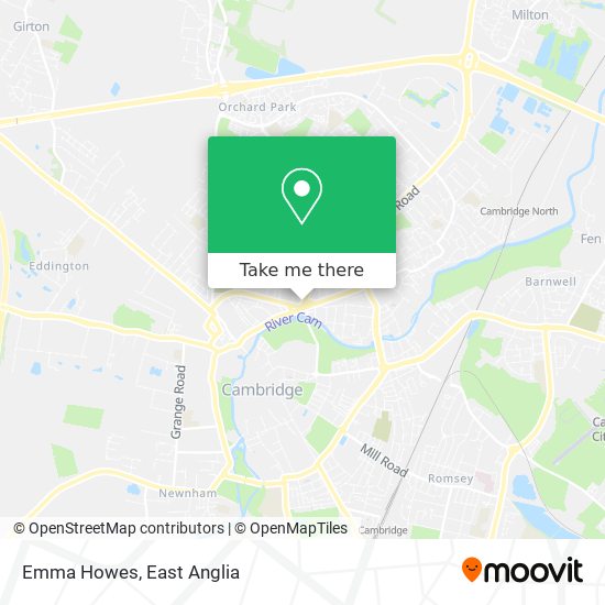 Emma Howes map