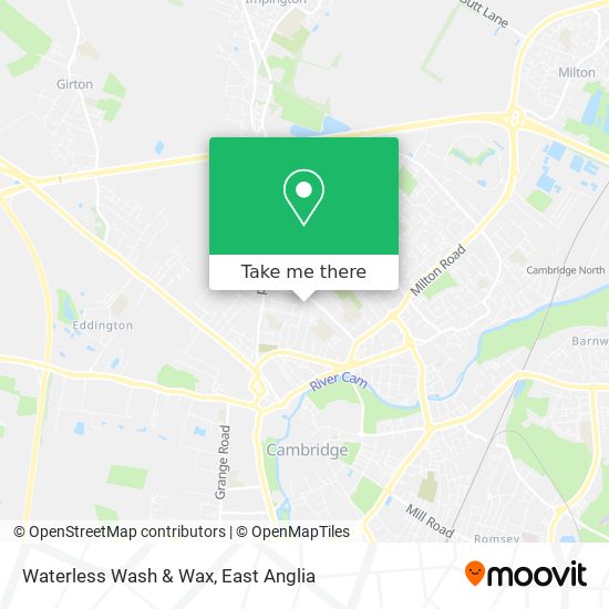 Waterless Wash & Wax map