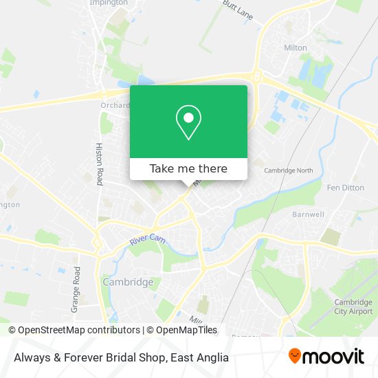 Always & Forever Bridal Shop map