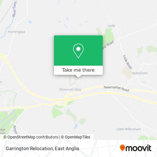 Garrington Relocation map
