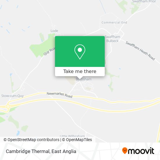 Cambridge Thermal map