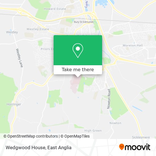 Wedgwood House map