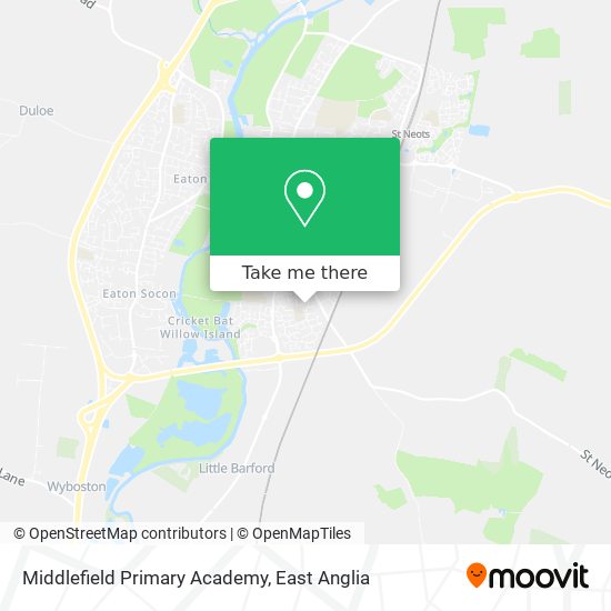Middlefield Primary Academy map