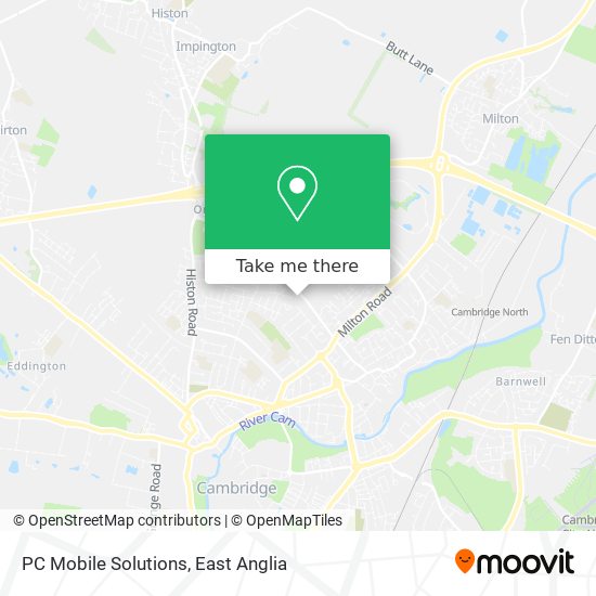 PC Mobile Solutions map