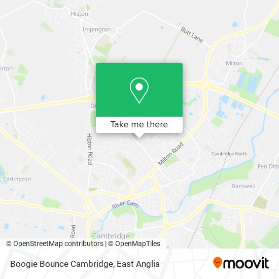 Boogie Bounce Cambridge map