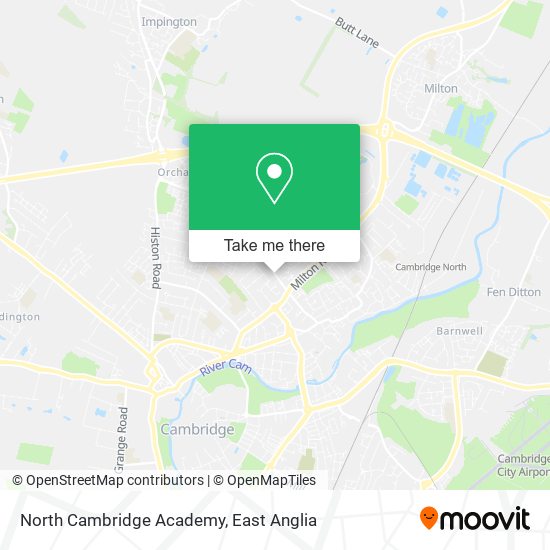 North Cambridge Academy map