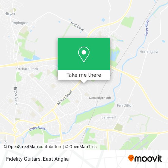 Fidelity Guitars map