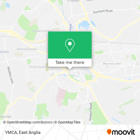 YMCA map