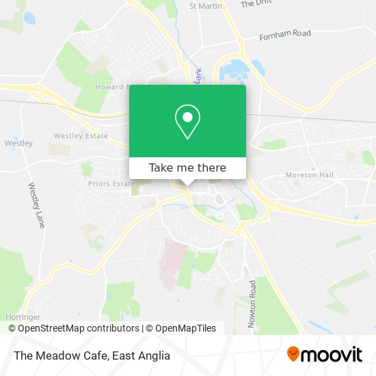 The Meadow Cafe map