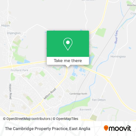 The Cambridge Property Practice map