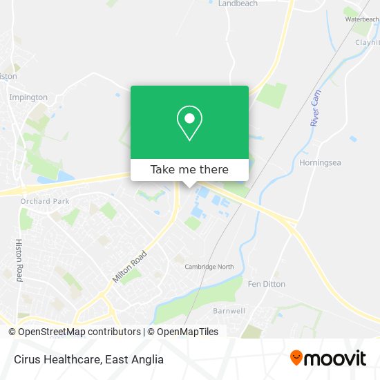 Cirus Healthcare map