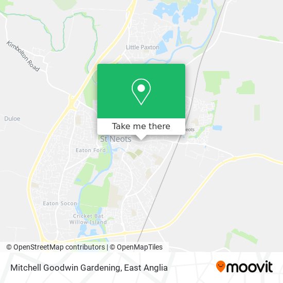 Mitchell Goodwin Gardening map