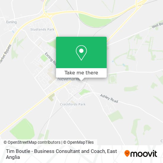Tim Boutle - Business Consultant and Coach map
