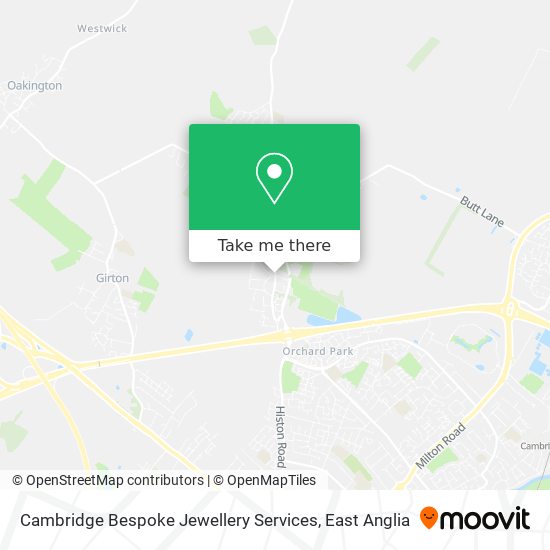 Cambridge Bespoke Jewellery Services map