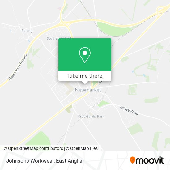 Johnsons Workwear map