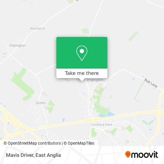 Mavis Driver map