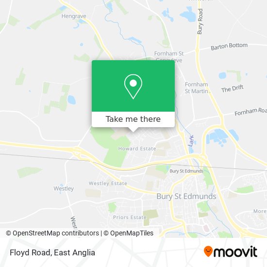 Floyd Road map