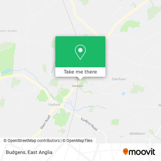 Budgens map