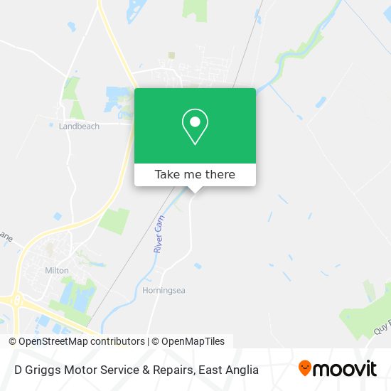 D Griggs Motor Service & Repairs map