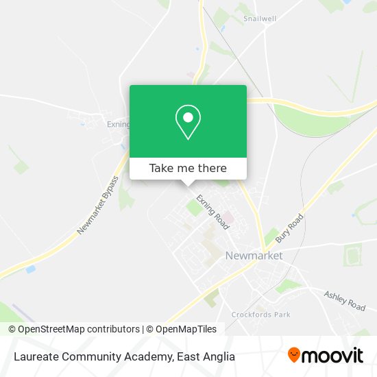 Laureate Community Academy map