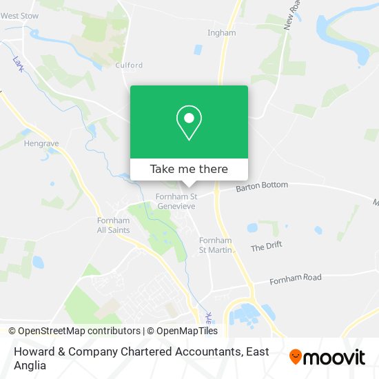 Howard & Company Chartered Accountants map