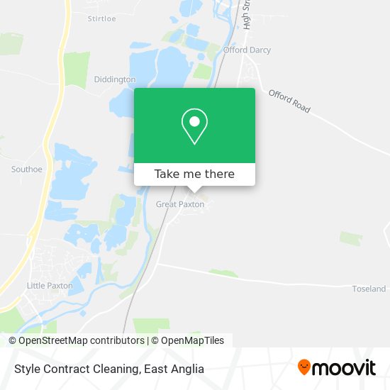 Style Contract Cleaning map