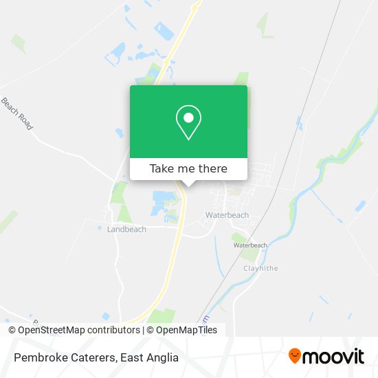 Pembroke Caterers map