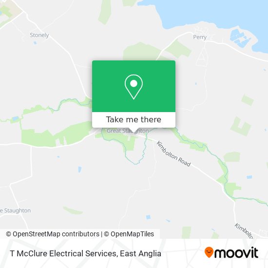 T McClure Electrical Services map