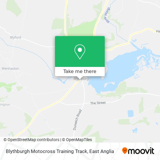 Blythburgh Motocross Training Track map