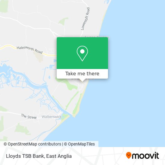 Lloyds TSB Bank map