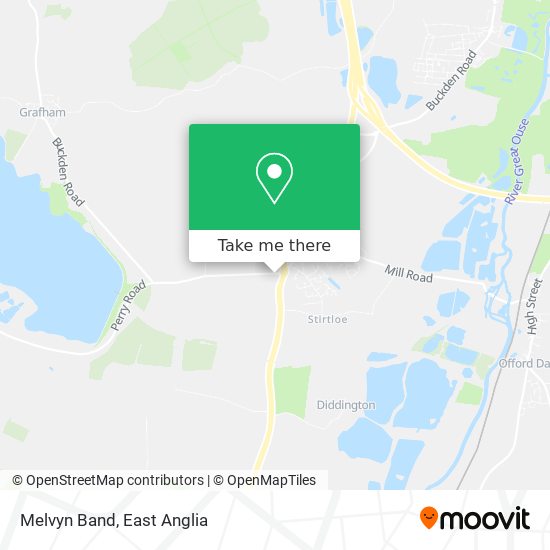 Melvyn Band map