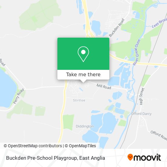 Buckden Pre-School Playgroup map