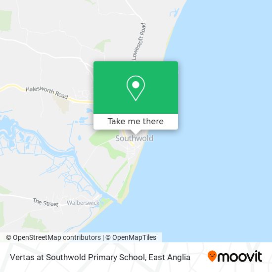 Vertas at Southwold Primary School map