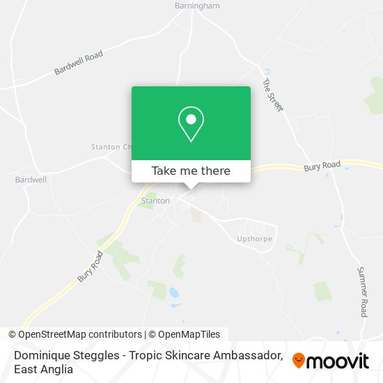 Dominique Steggles - Tropic Skincare Ambassador map