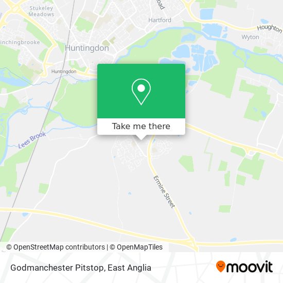 Godmanchester Pitstop map