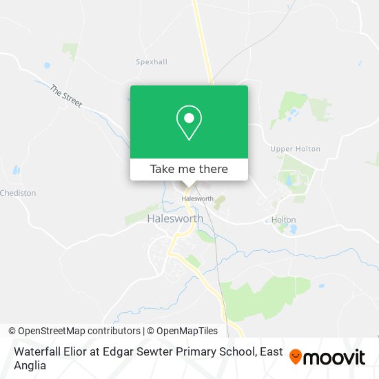 Waterfall Elior at Edgar Sewter Primary School map