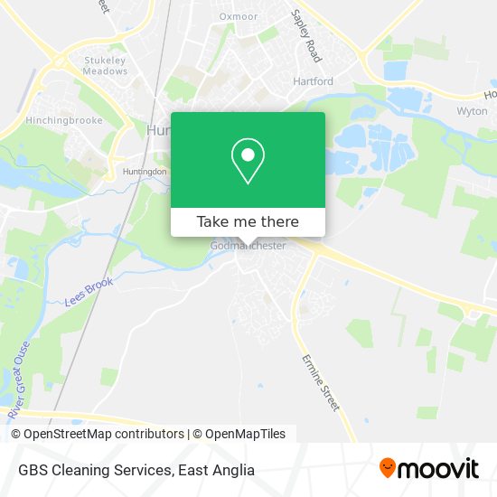 GBS Cleaning Services map