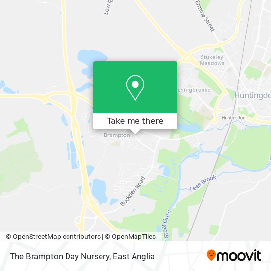 The Brampton Day Nursery map