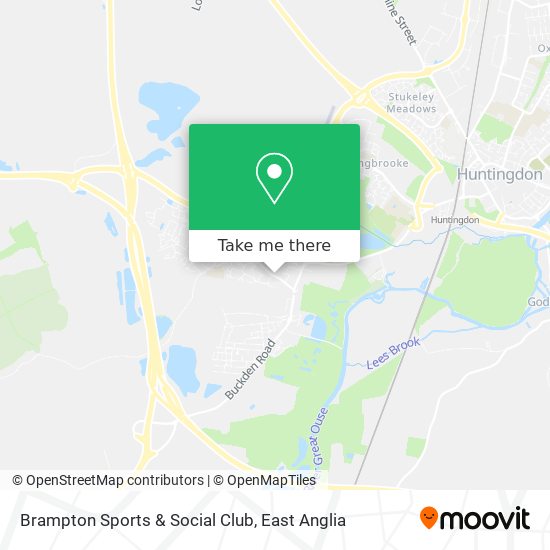 Brampton Sports & Social Club map